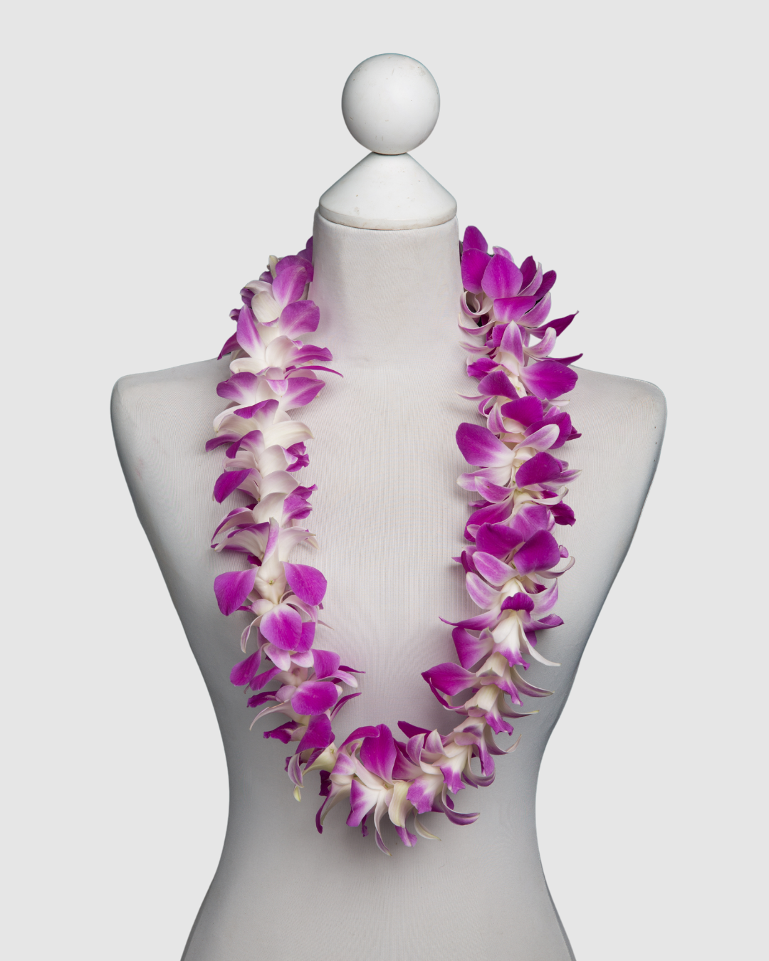 Purple Orchid Lei