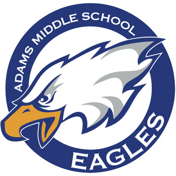 Adams Middle School logo